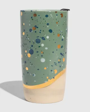 10 oz. Insulated Stoneware Travel Mug
