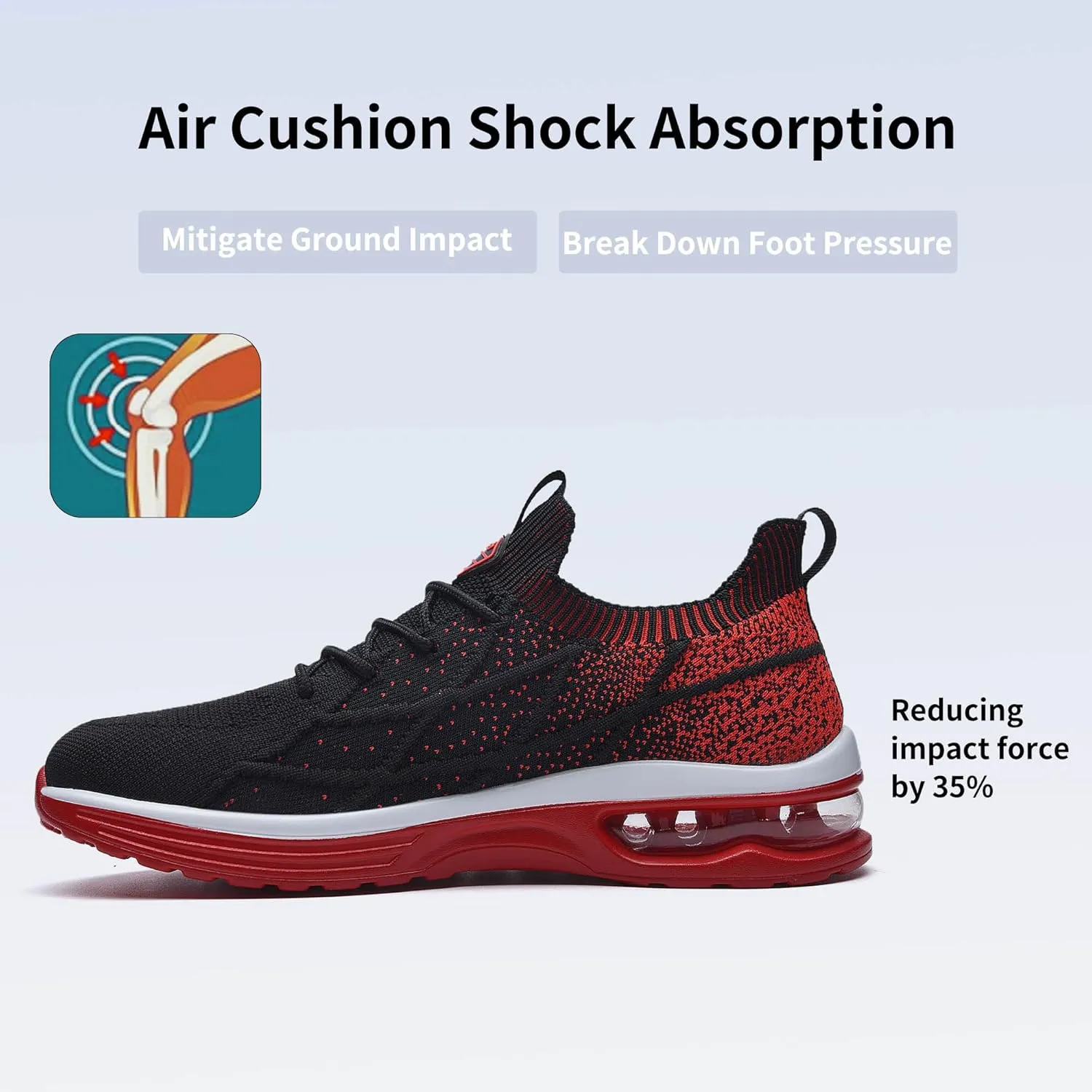 Autper Mens Athletic Tennis Shoes Slip On Running Fashion Sneakers for Men Gym Comfortable Breathable Non Slip Workout Cross Training Shoe US Size 7-13