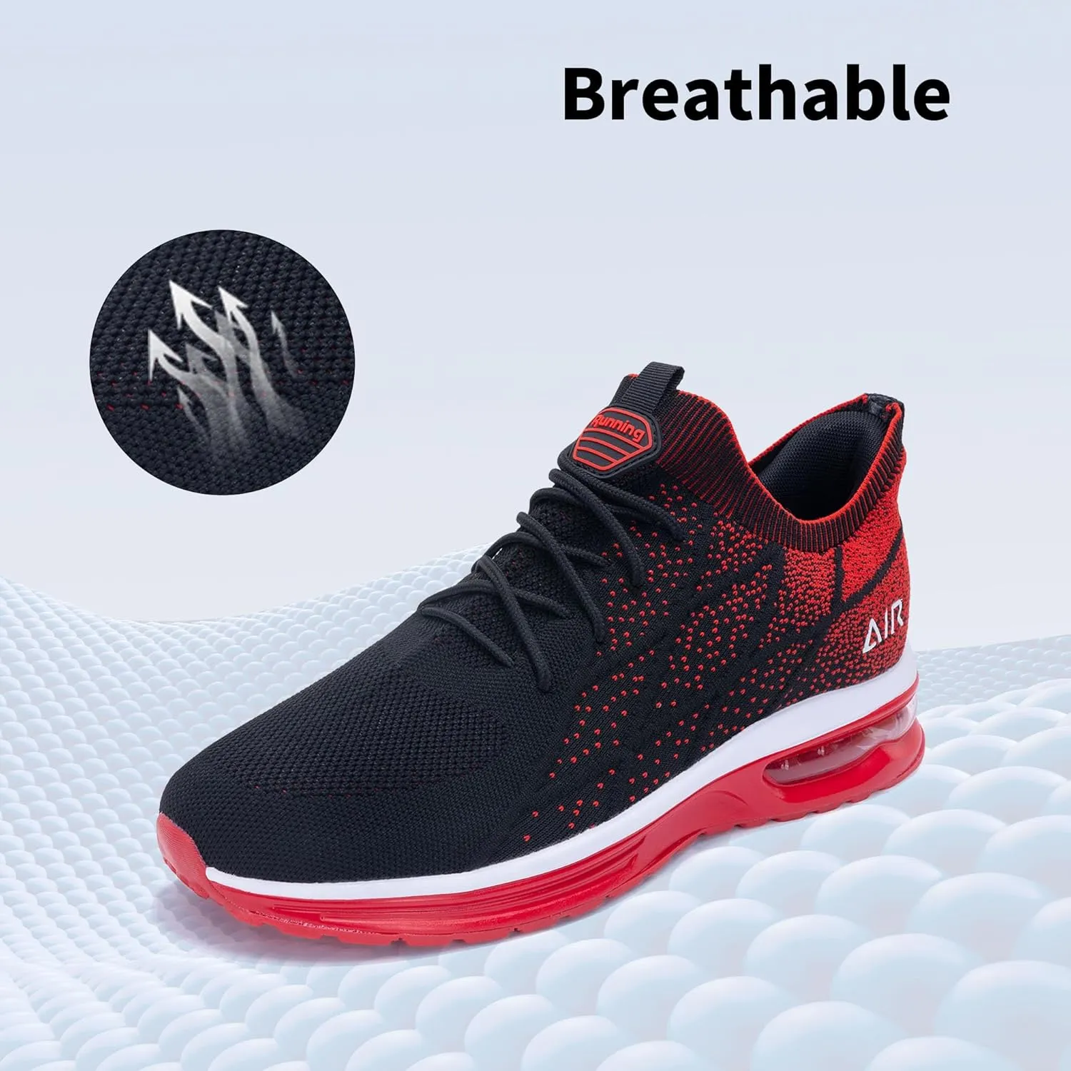Autper Mens Athletic Tennis Shoes Slip On Running Fashion Sneakers for Men Gym Comfortable Breathable Non Slip Workout Cross Training Shoe US Size 7-13