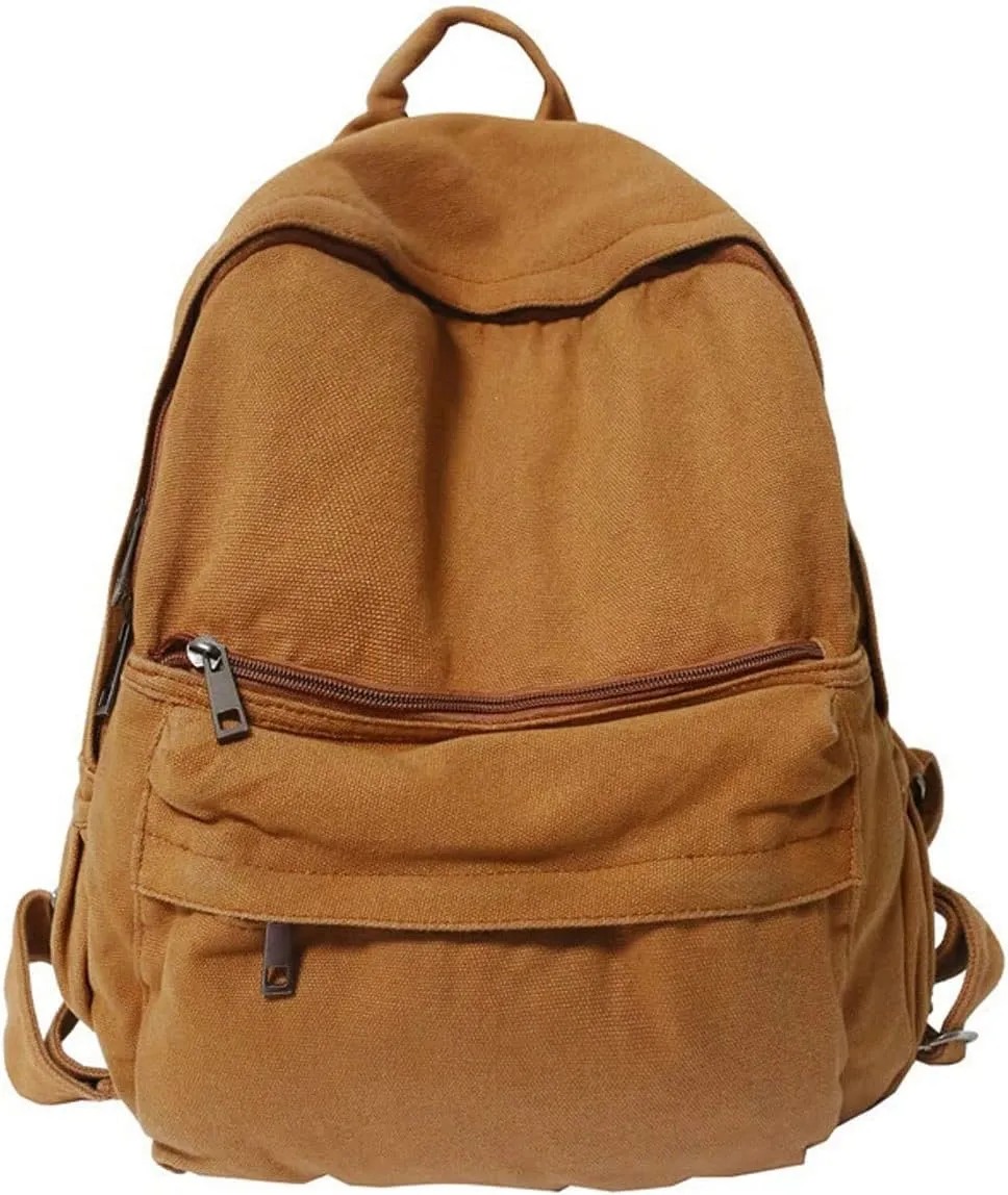 Backpack for women Canvas School Casual Outdoor Urban Wear-resistant Travel Practical Laptop Large Capacity bag