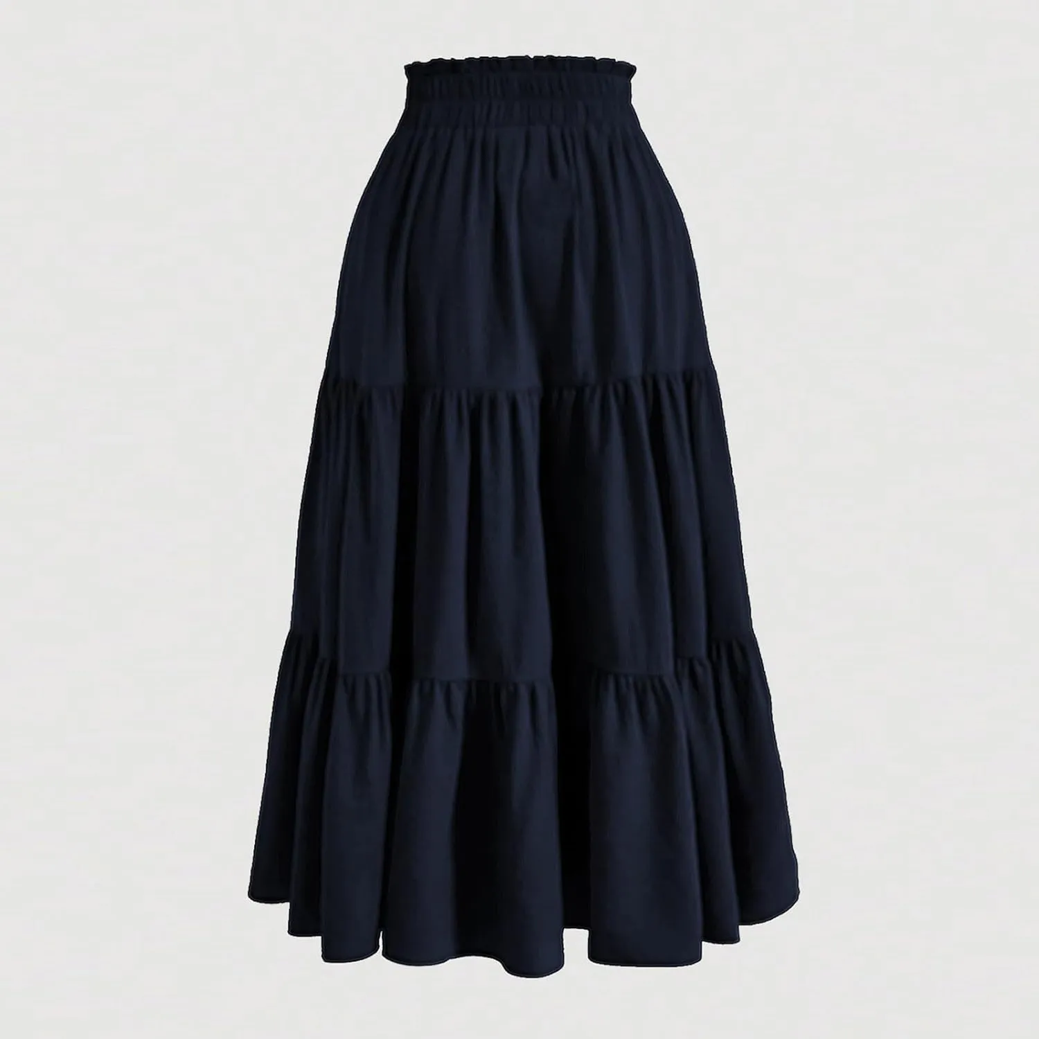 Boho Skirts for Women Midi Length Maxi Spring Flowy Boho Comfy Tiered Western Maxi Skirt Boho