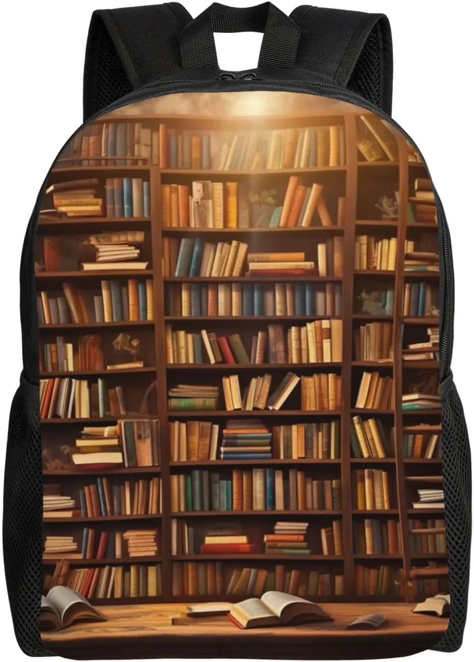 books Laptop Backpack 16.1Inch Casual Daypack Work Bag College Computer Bag Gift for Men Women