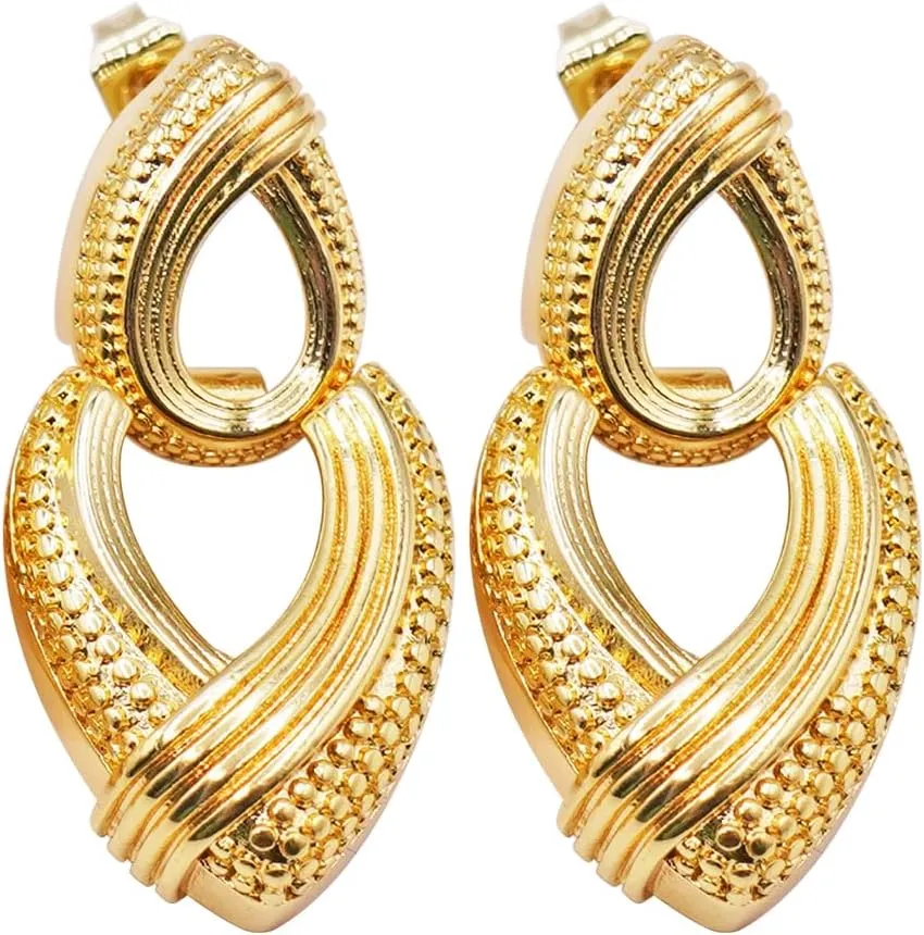 Chunky Earrings Classy Earrings For Women Drop Dangle Earrings Hypoallergenic Everyday