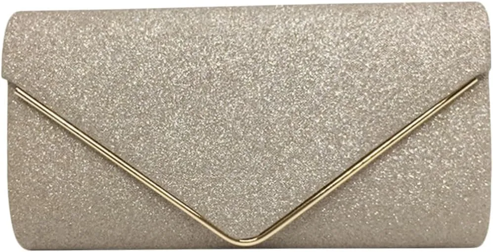 Clutch Purse for Women Dinner Handbag Envelope Design for Wedding Events
