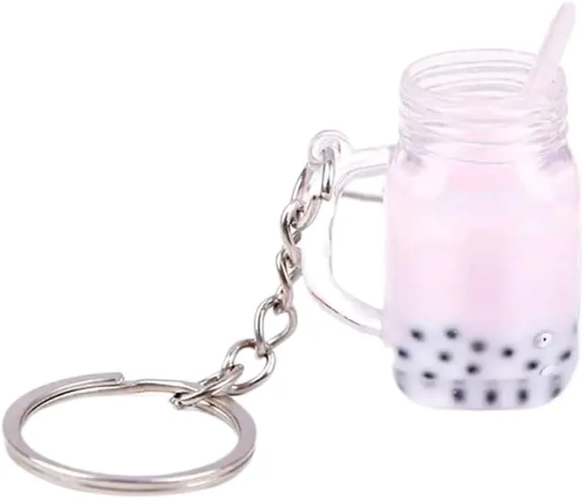 Cute Bubble Tea Keychains For Women/Men - Kawaii Accessories