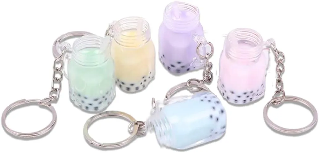Cute Bubble Tea Keychains For Women/Men - Kawaii Accessories