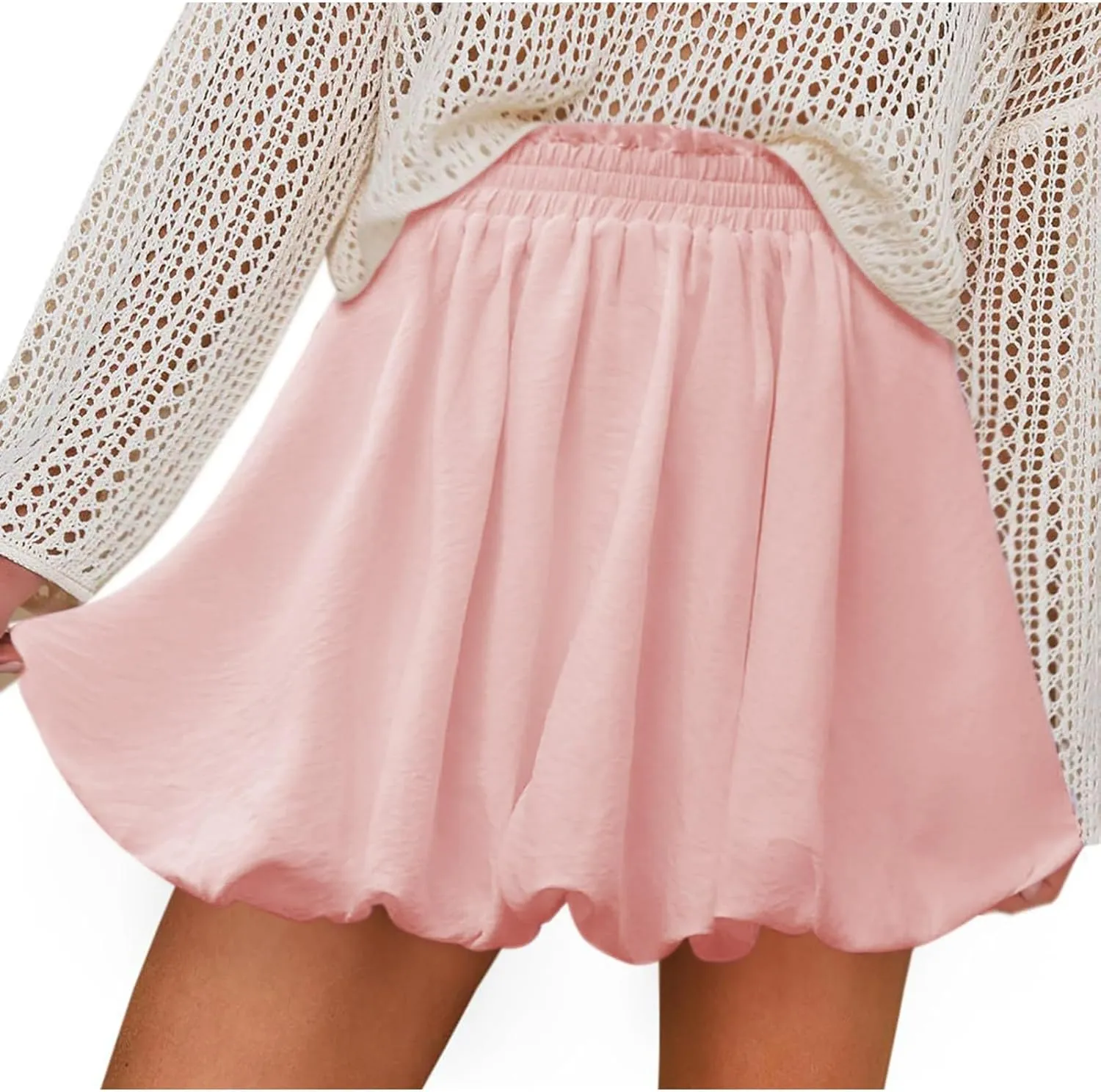 for Juniors Mini Short Cute Pleated High Cut Plain Skorts Women 2025 Fashion Y2K