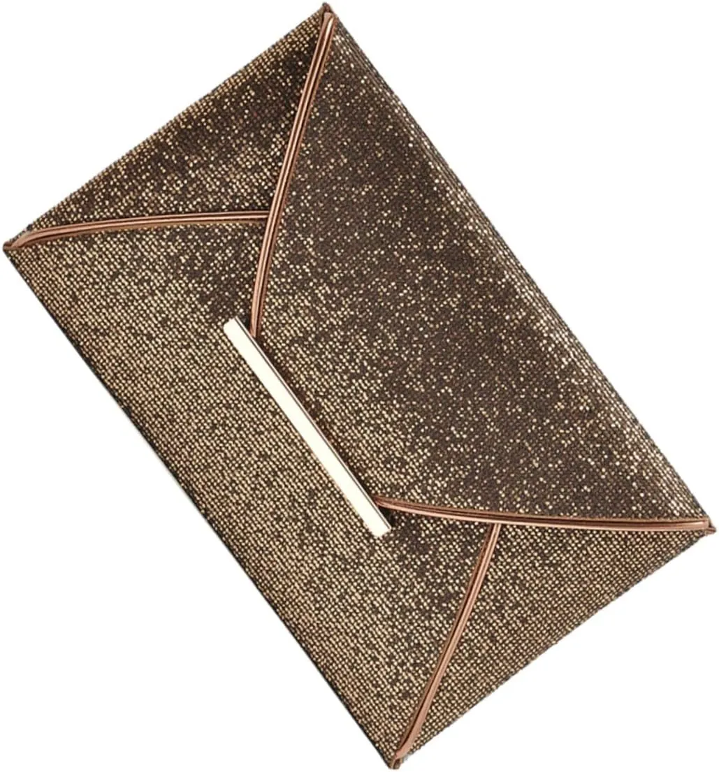 GALPADA Handbags Women Sequin Envelope Bag Clutch Purse Evening Bag Wallet Party Accessory