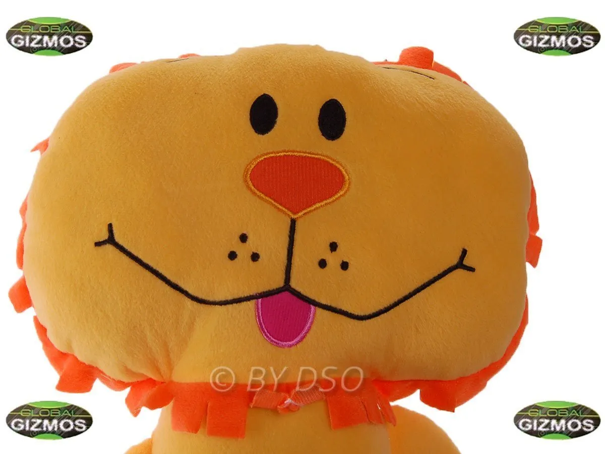 Global Gizmos Leon Lion Seatbelt Friend with Pockets BML52910