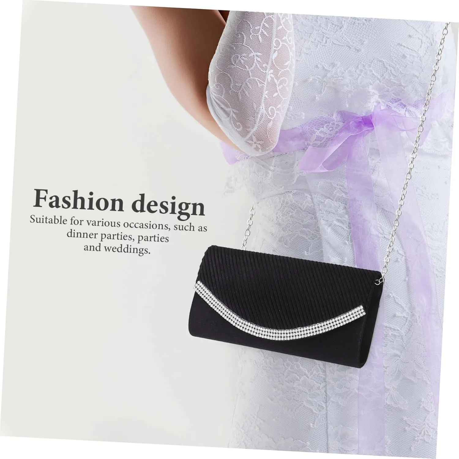 Handbag Envelope Bag Evening Purses Crossbody Clutch Evening Clutch Purses for Women Fashionable Clutch