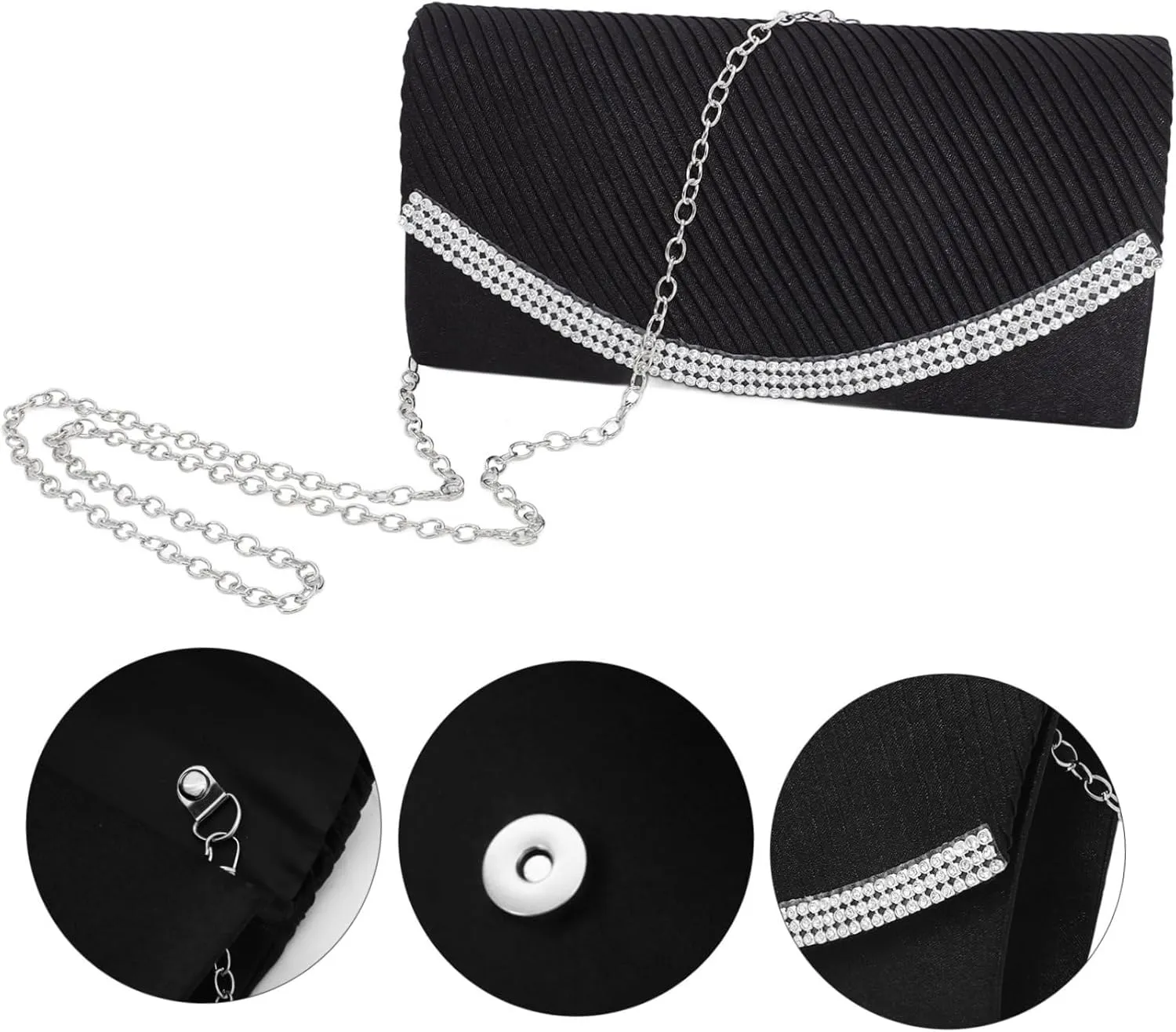 Handbag Envelope Bag Evening Purses Crossbody Clutch Evening Clutch Purses for Women Fashionable Clutch