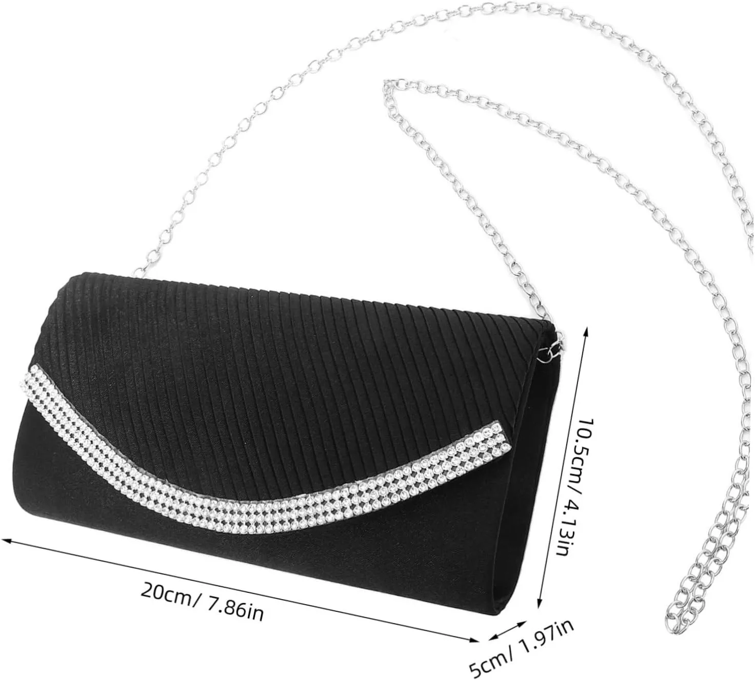 Handbag Envelope Bag Evening Purses Crossbody Clutch Evening Clutch Purses for Women Fashionable Clutch