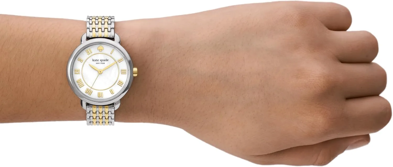 Kate Spade New York Lily Avenue Women's Watch with Stainless Steel Bracelet or Leather Band