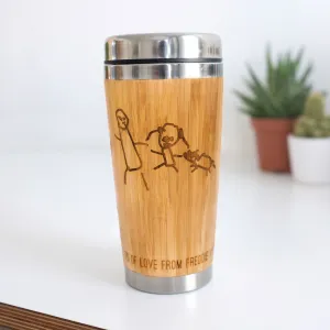 Personalised Child's Drawing Travel Mug