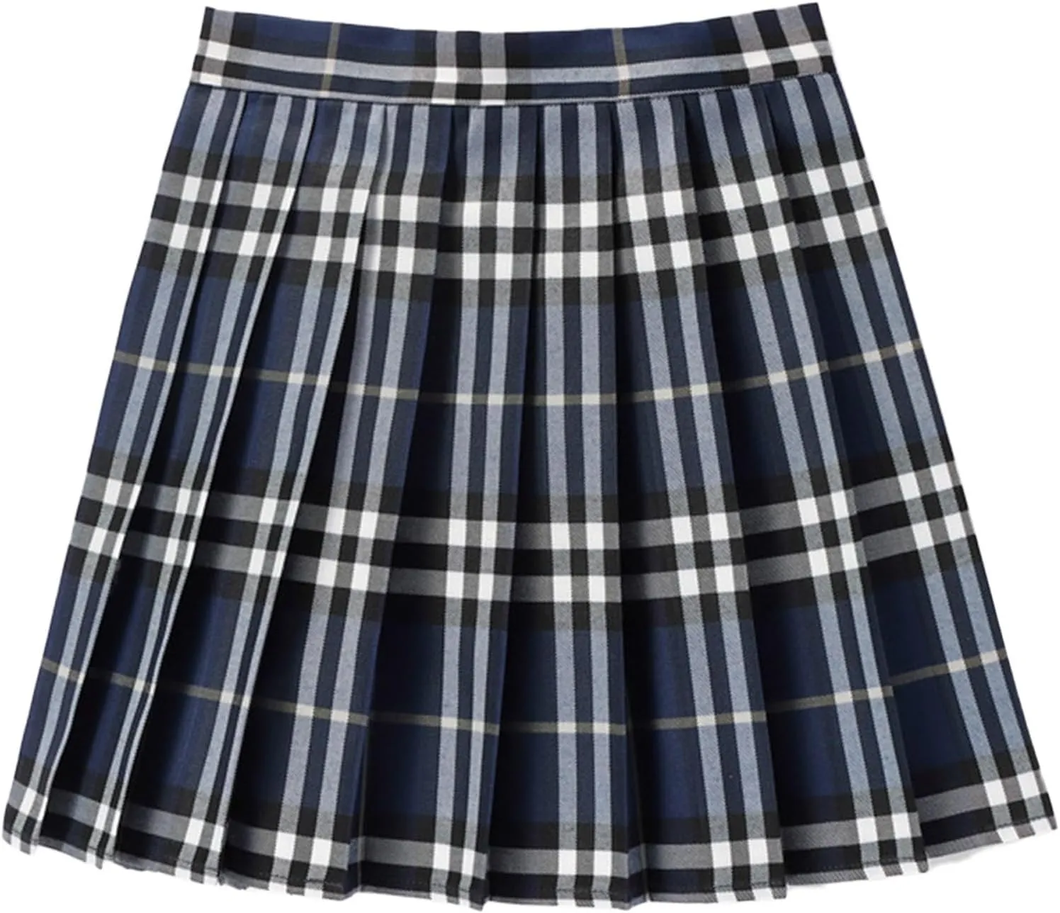 Pleated Skirt Midi for Women Summer Casual A Line Trendy Pleated High Elastic Waist Cheer Mini Skirts for Girls
