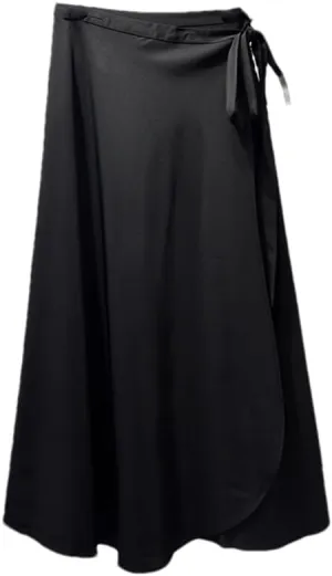 Rfmfkkg Womens Wrap Skirts Long Skirts Midi Skirt A-Line Solid Casual High Lace Up Waist