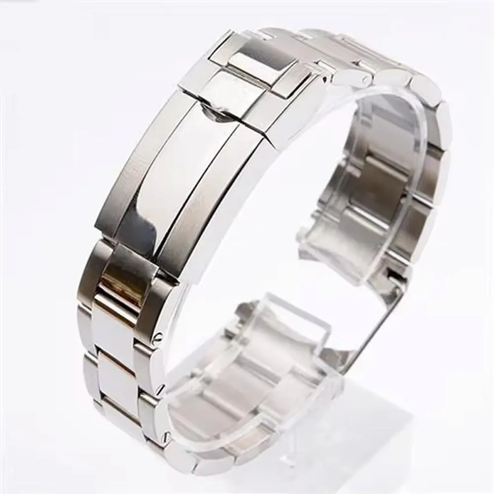 Rolex 20MM Two Tone Solid Stainless Steel For Submariner, GMT-Master Watch Band Bracelet starp With Logo