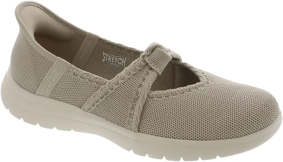 Skechers Women's Hands Free Slip-ins On-The-go Flex-Audrey Mary Jane Flat
