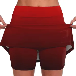 Skirts for Women Trendy Summer Maxi Khaki Biker Shorts Men Padded Underwear Tennis Skirt Plus Size Purple
