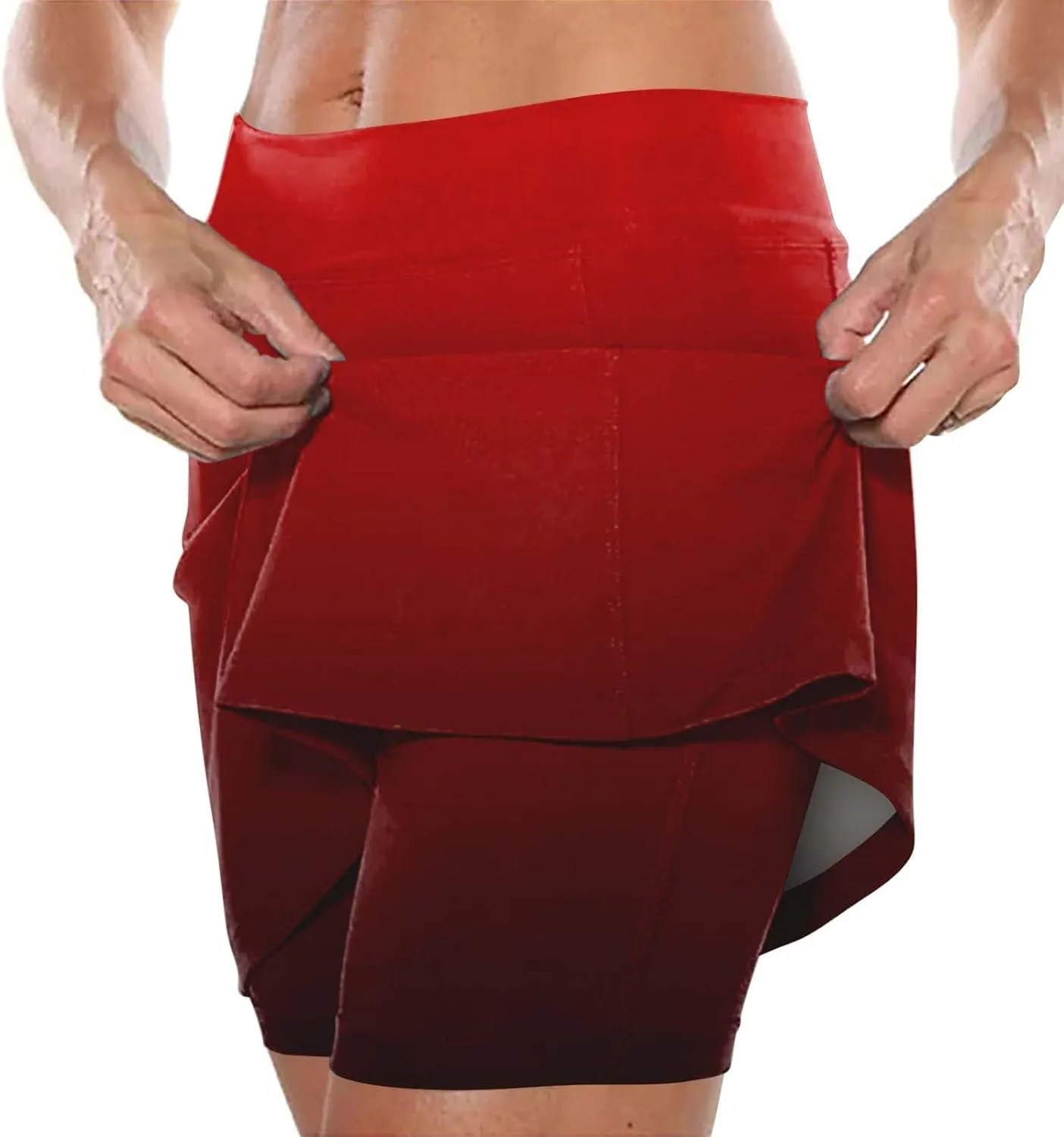 Skirts for Women Trendy Summer Maxi Khaki Biker Shorts Men Padded Underwear Tennis Skirt Plus Size Purple