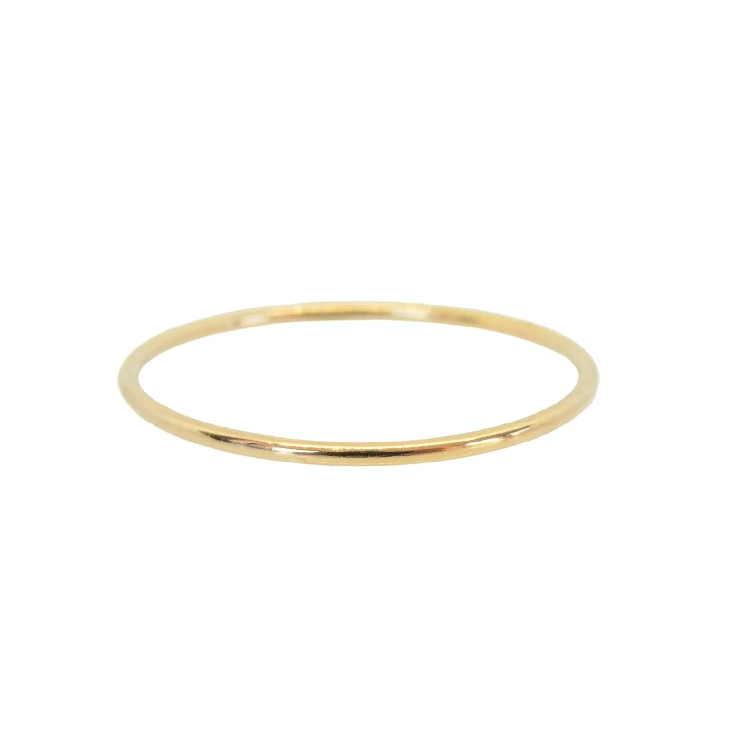Stack Rings for Women Gold, Thin Stacking Rings, Stacked Rings for Women, Stackable Rings, Gold Filled (Gold, Smooth)