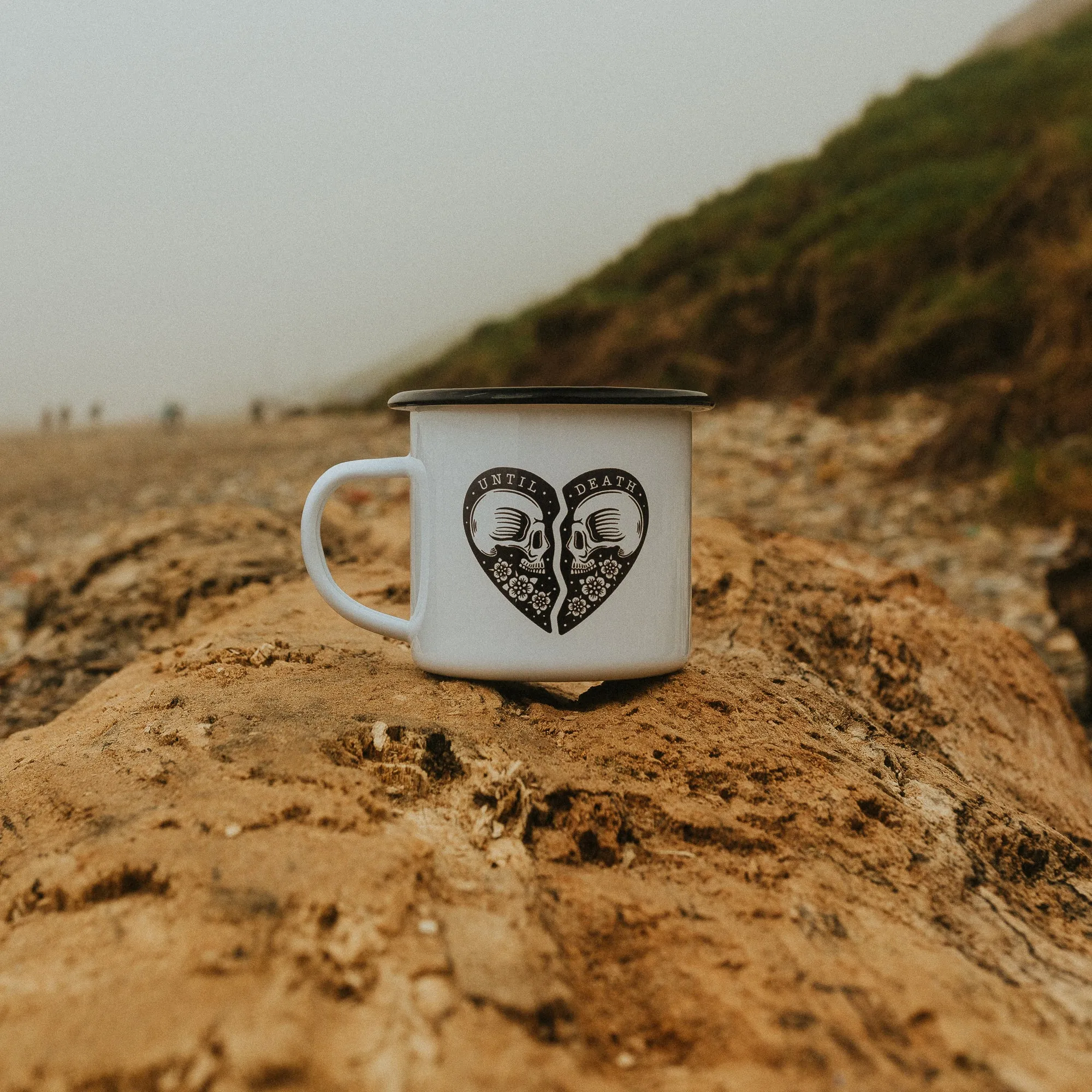 UNTIL DEATH - ENAMEL MUG