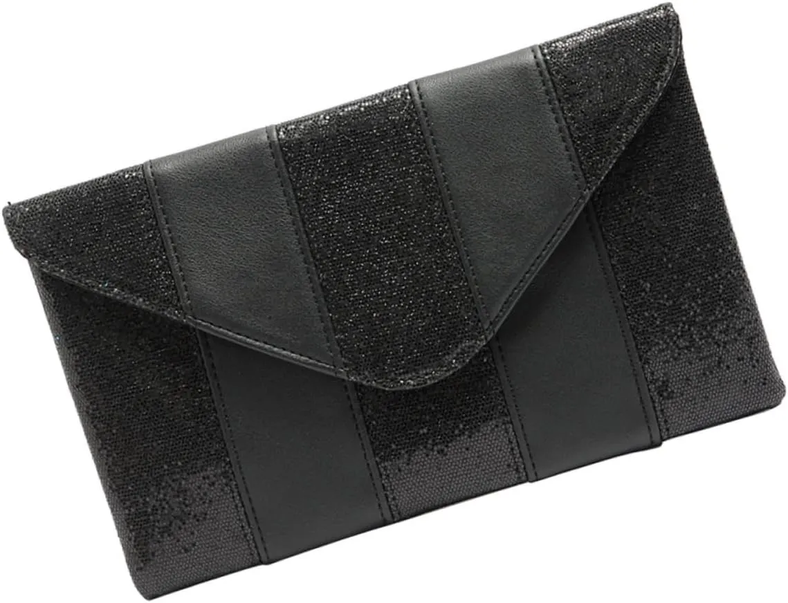 VALICLUD Sequin Clutch Purse Women's Handbag Envelope Pouch Bag Tote Purse for Women Wedding Party Bag