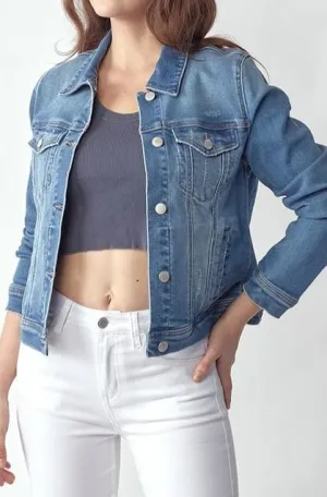 Vintage Washed Denim Jacket