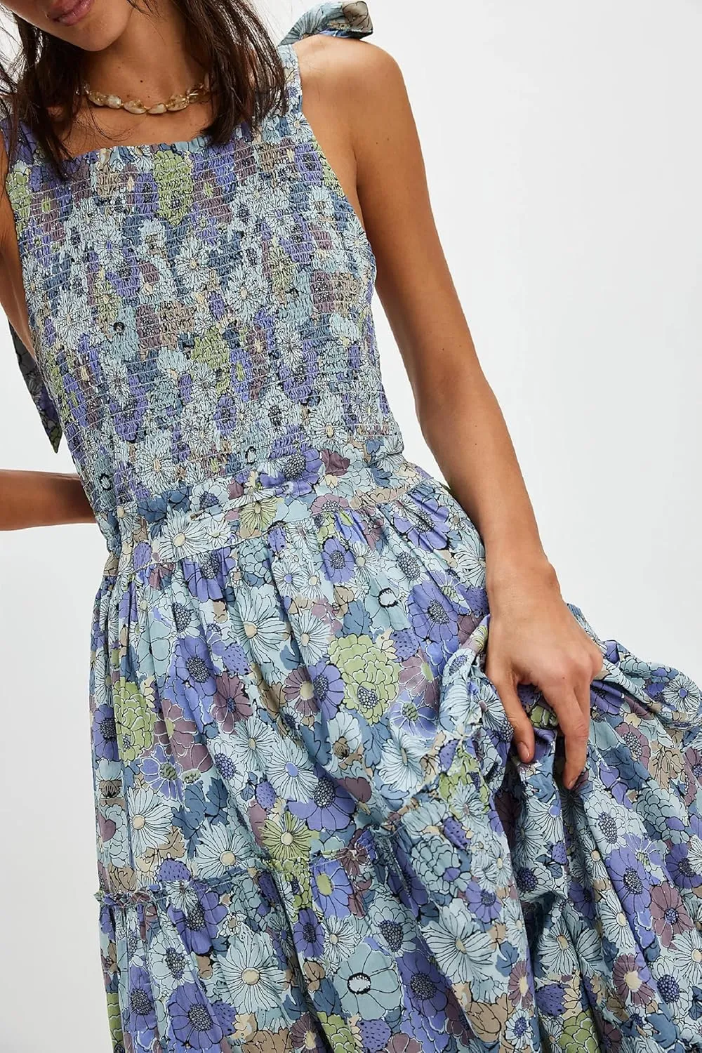 Women Boho Graffiti Cami Long Dress Graphic Spaghetti Strap Flowy Swing Maxi Dress Colorful A Line Sundress