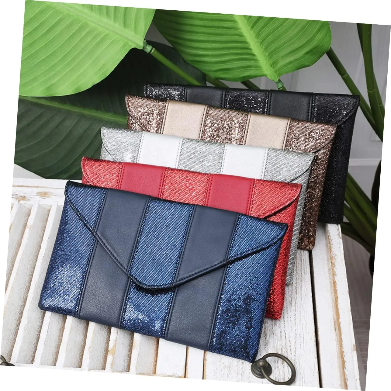 Women Handbag Sequin Bag Women Purse Envelope Bag Envelope Pouch Clutch Bag Women's Lady Bags Messenger