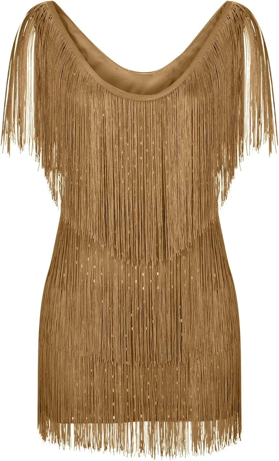 Women Tassel Sequin Dress V Neck Glitter Flapper Dresses Fringe 2025 Sparkly Club Evening Party Bodycon Plus Size