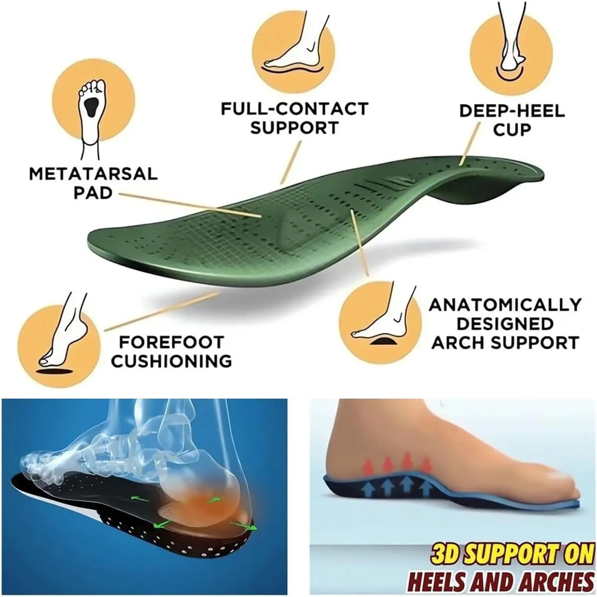Women's Comfortable Breathable Knitted Sneakers, Orthopedic Walking Shoes for Women, Arch Support Slip-On Shoes, Non-Slip Zapatos Ortopdicos para Mujer