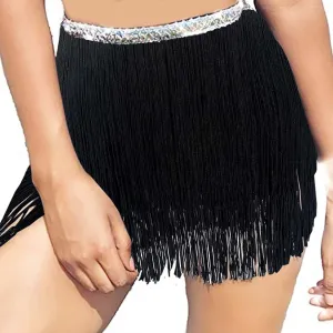 Womens Fringe Skirts Lightweight Flowy Casual Skirt Fashion Cozy High Waisted Solid Color Boho Skirt 2025