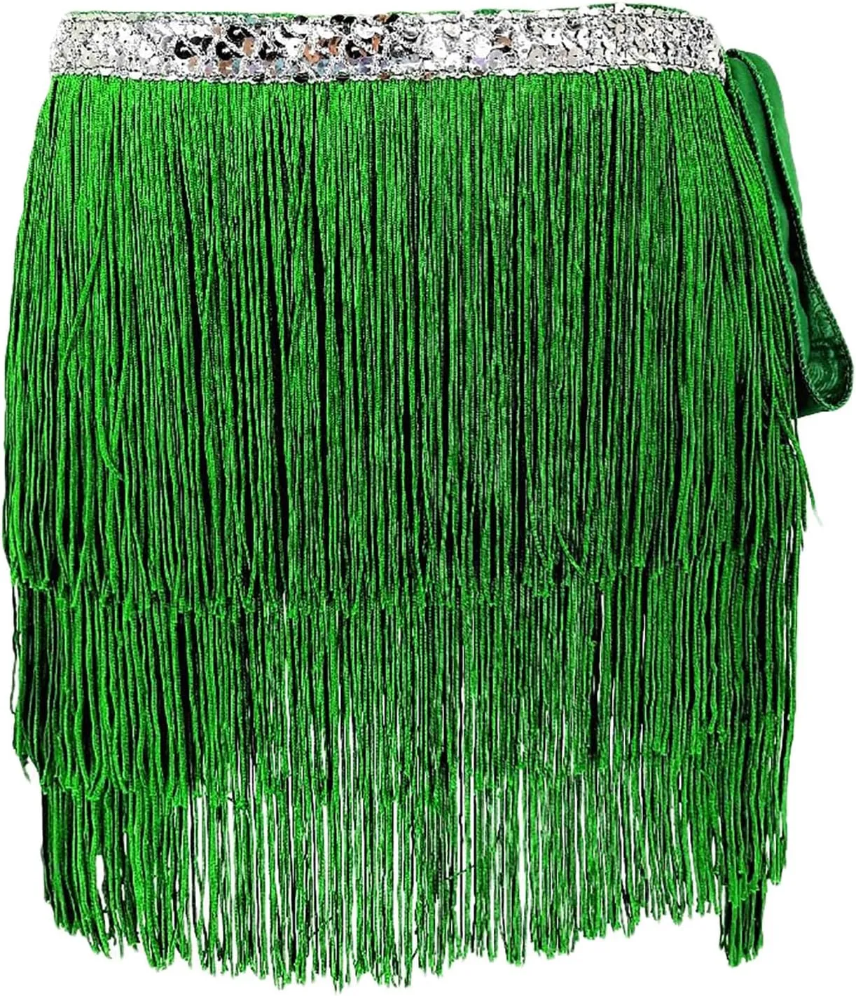 Womens Fringe Skirts Lightweight Flowy Casual Skirt Fashion Cozy High Waisted Solid Color Boho Skirt 2025