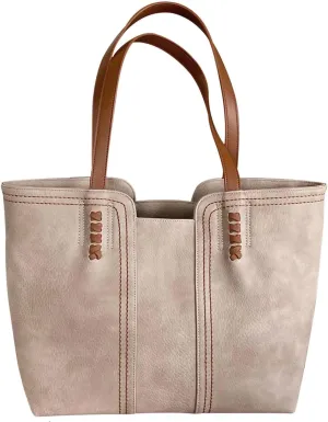 Women's Handbag Shoulder Bag Large Capacity Tote Bag Simple Versatile Trend Practical, One Color, One Size
