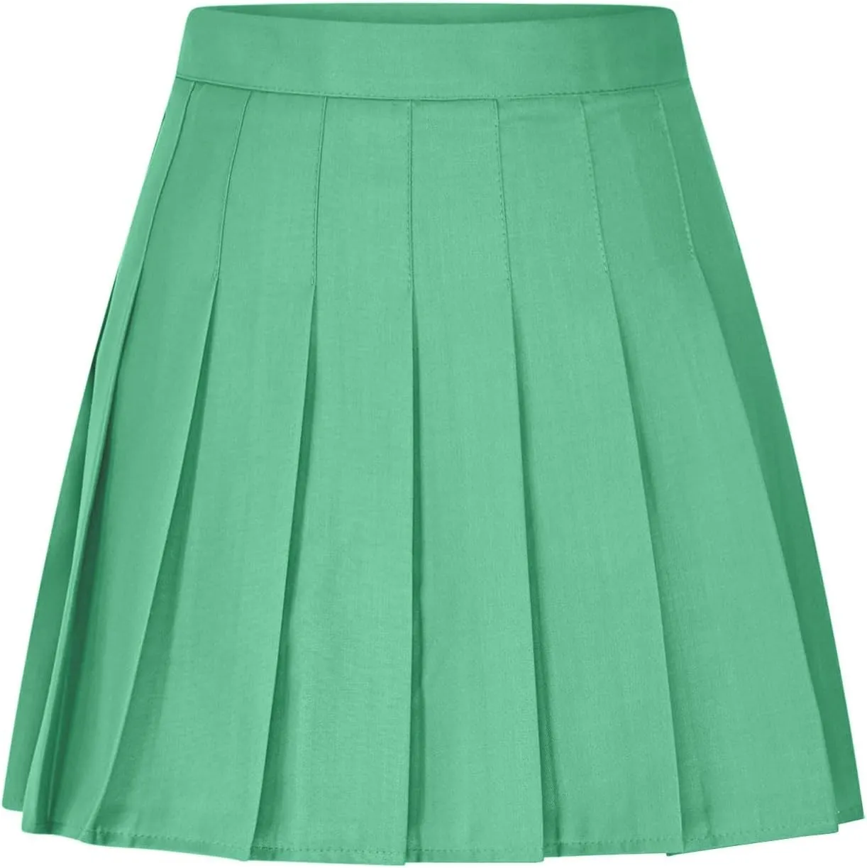 Womens Knee Length Tennis Golf Skirts Summer High Waisted Athletic Workout Skorts Casual Summer Midi Skirt