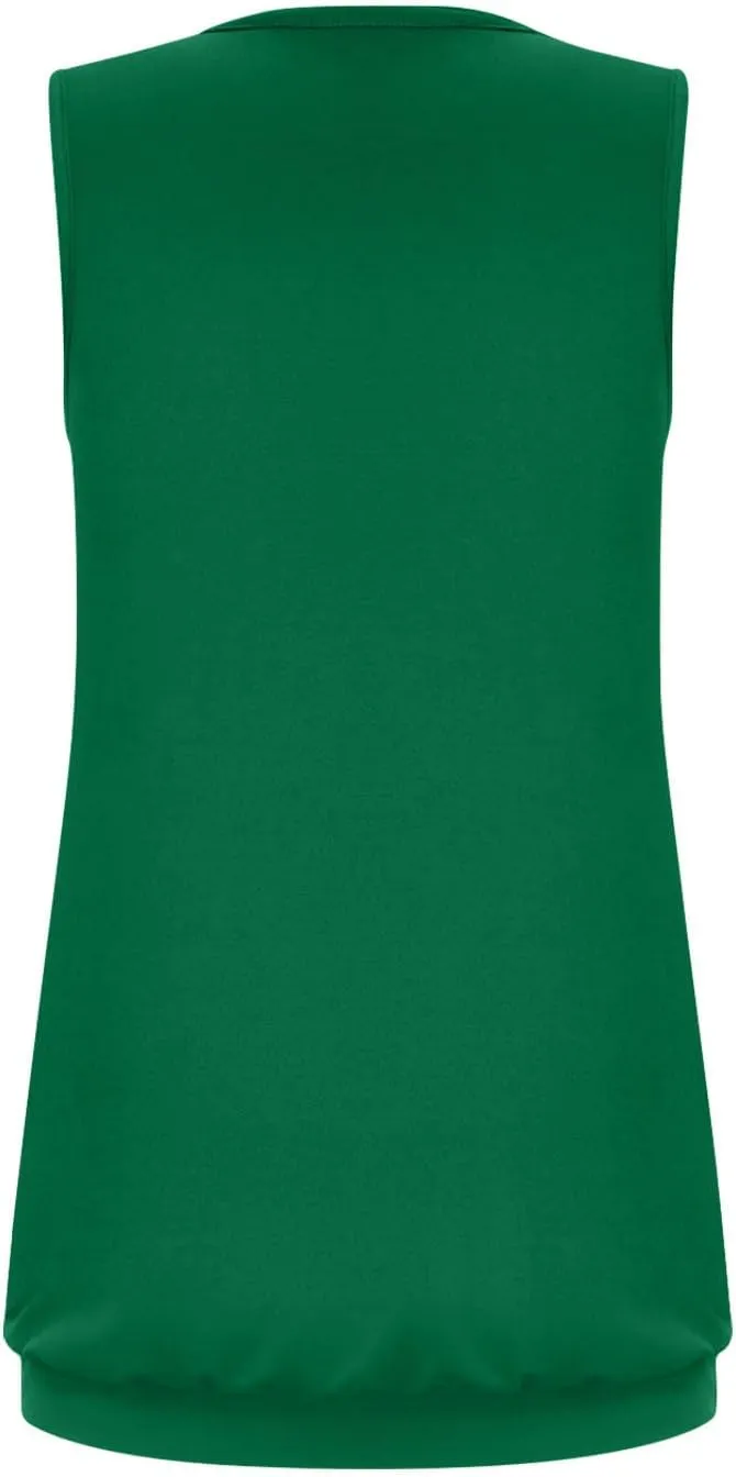 Womens Tank Tops Summer Square Neck Pleated Sleeveless Top Casual Loose Fit Basic Shirts Ladies Flowy Blouse