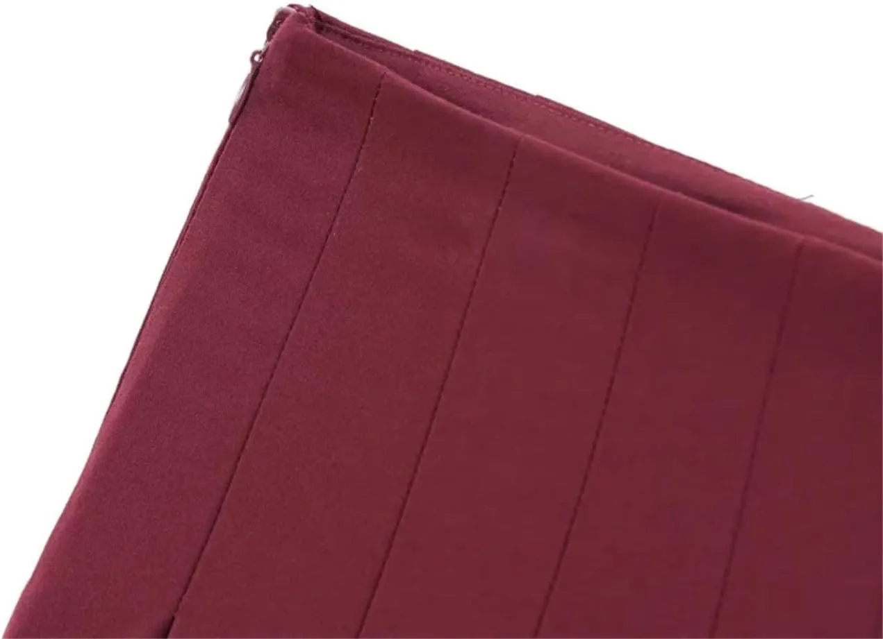 Women's Wide Pleated Mini Skirts Slim Fit High Waisted Casual Elegant Mini Short Skirt