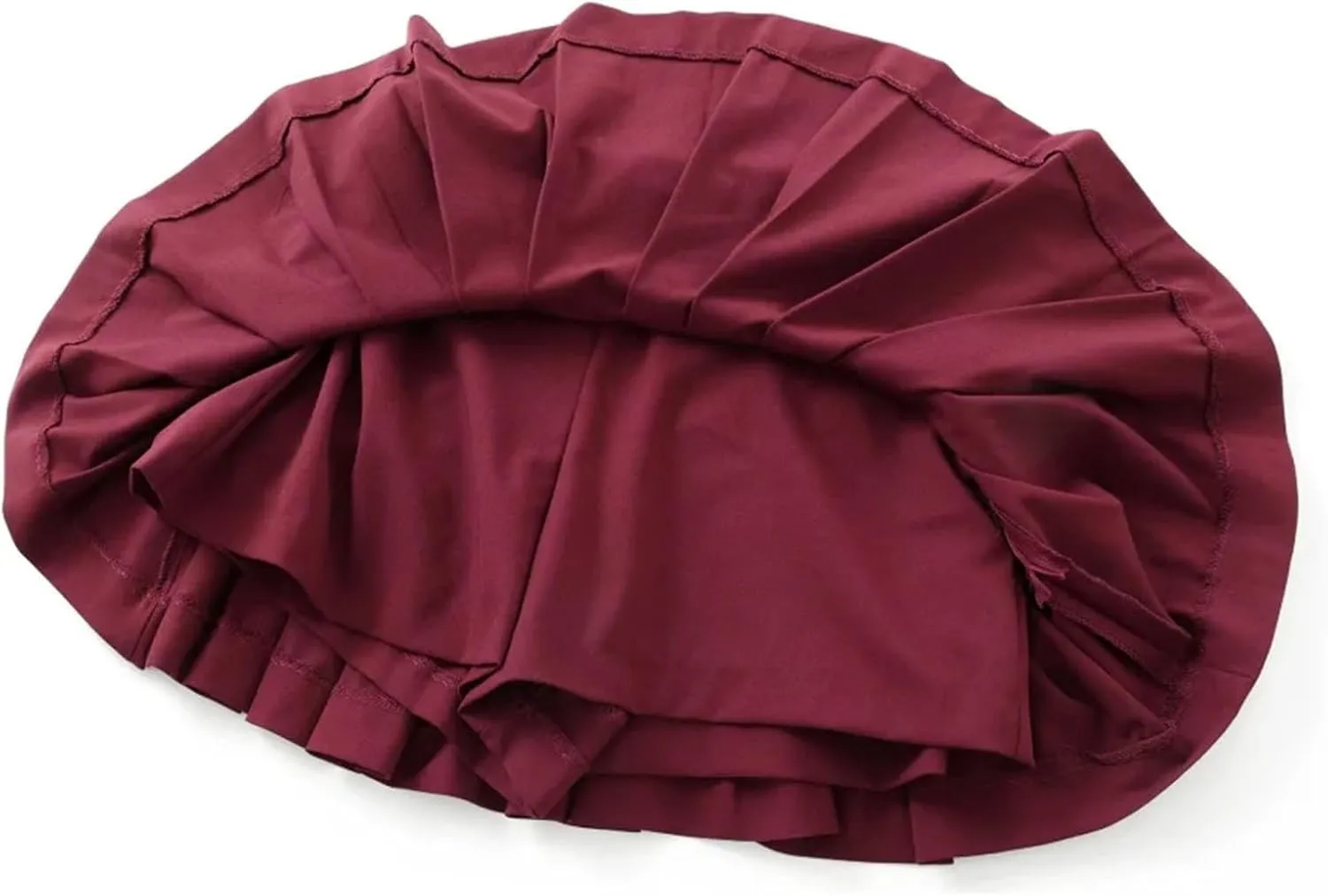 Women's Wide Pleated Mini Skirts Slim Fit High Waisted Casual Elegant Mini Short Skirt
