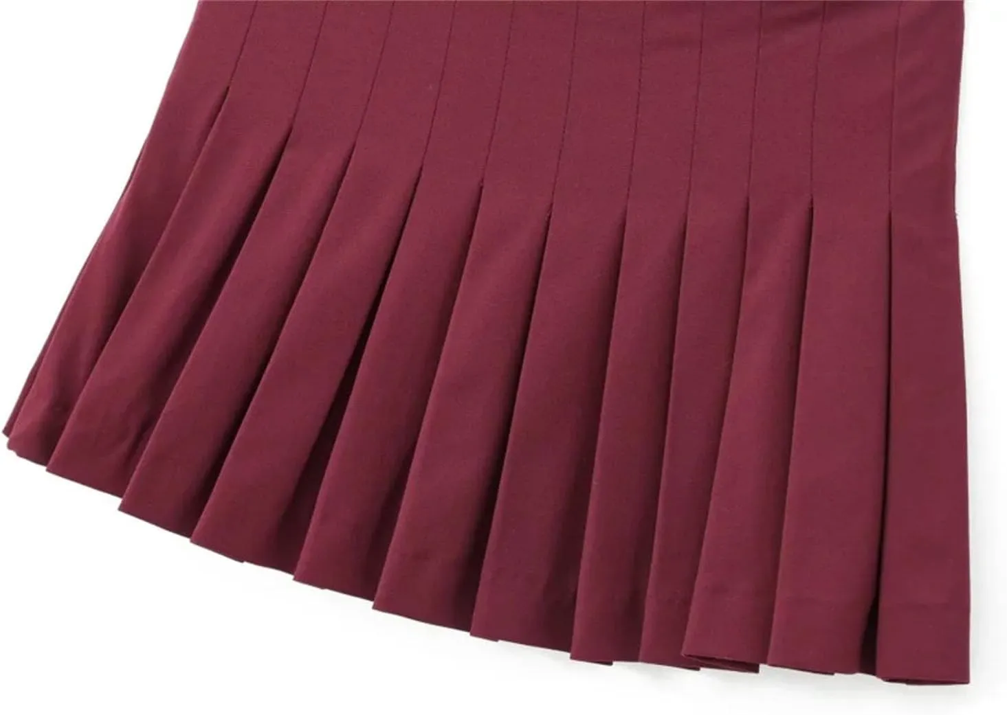 Women's Wide Pleated Mini Skirts Slim Fit High Waisted Casual Elegant Mini Short Skirt