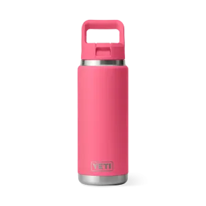 YETI Rambler 26 OZ (769ml) Bottle With Straw Cap - Tropical Pink