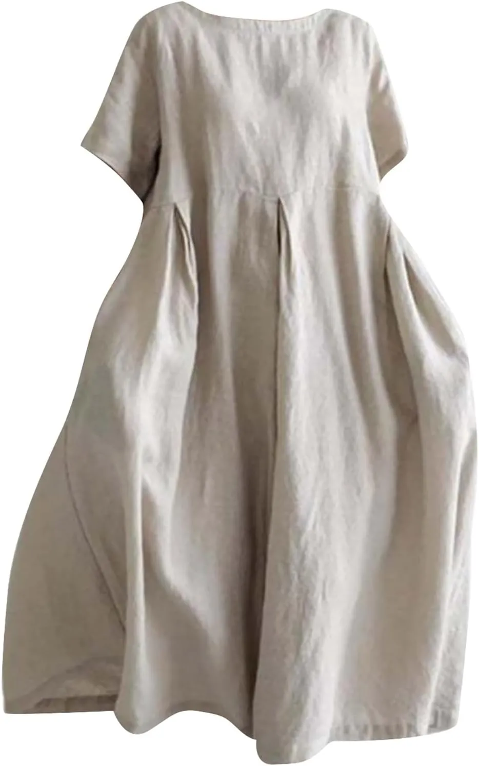 ZYXTIM Maxi Dresses for Women 2024 Trendy Casual Summer Dresses Elegant Floral Printed Solid Loungwear Dress Vacation Outfits