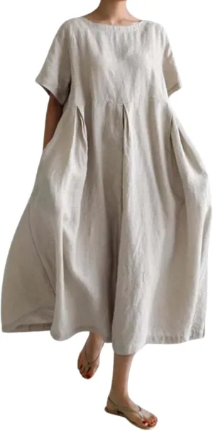 ZYXTIM Maxi Dresses for Women 2024 Trendy Casual Summer Dresses Elegant Floral Printed Solid Loungwear Dress Vacation Outfits